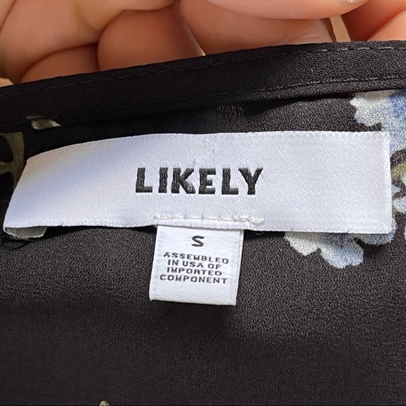 LIKELY Floral Ruffle Top - Picture 6 of 8